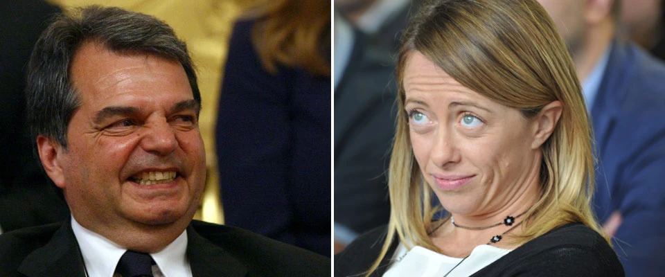 Renato Brunetta e Giorgia Meloni, confronto sulla questione stipendio Cnel