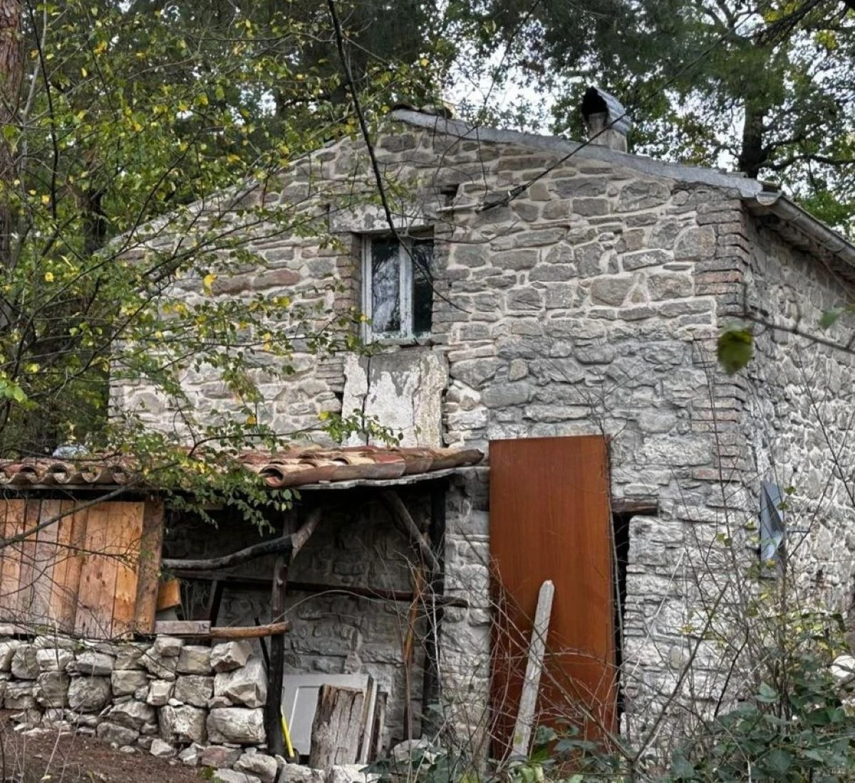 La casa nel bosco oggetto della vicenda