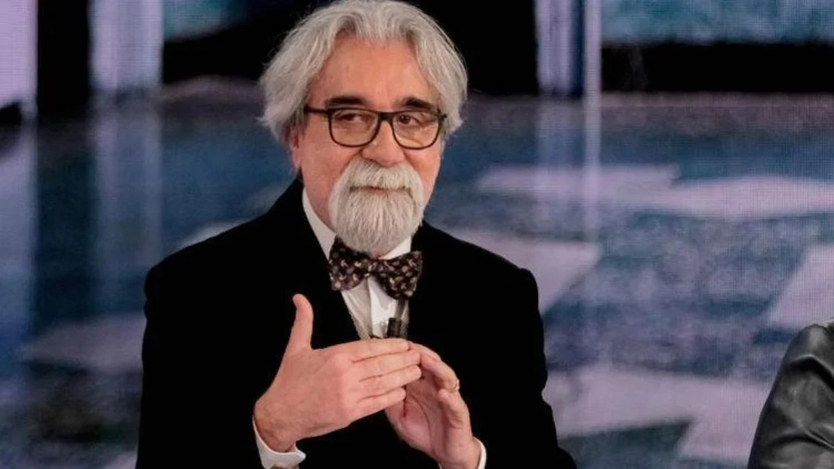 Ritratto di Beppe Vessicchio, direttore d'orchestra italiano