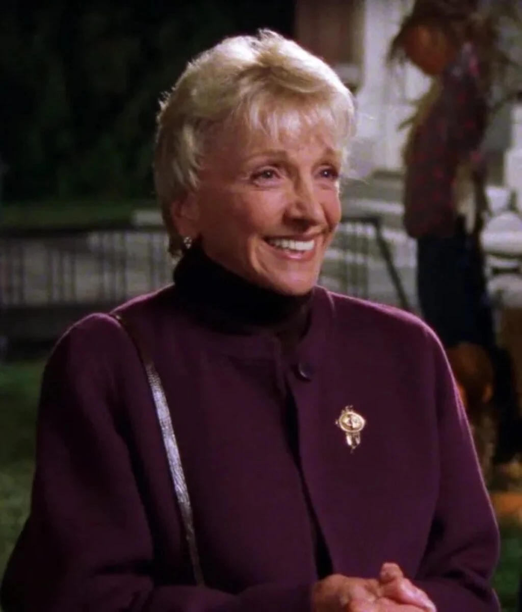 Elizabeth Franz in costume di scena