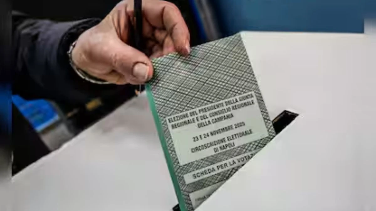 Seggio elettorale deserto durante le regionali 2025