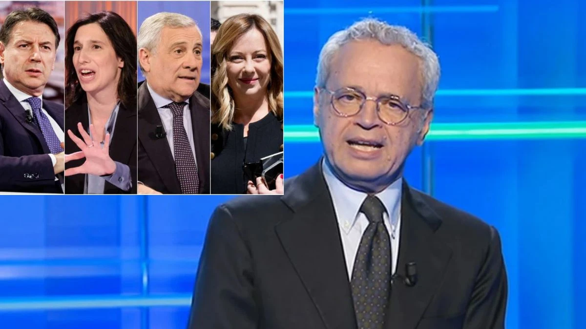 Rappresentazione grafica dei risultati del sondaggio elettorale Swg per Tg La7