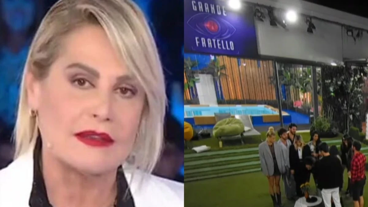 Grande Fratello Mediaset, studio vuoto e luci soffuse