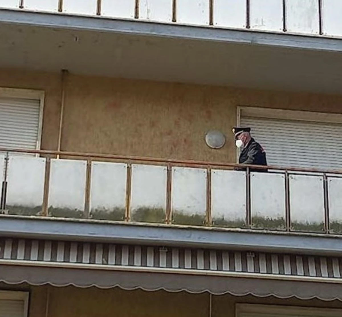 Appartamento dove è stato trovato il corpo di Singh Surgit, Luzzara