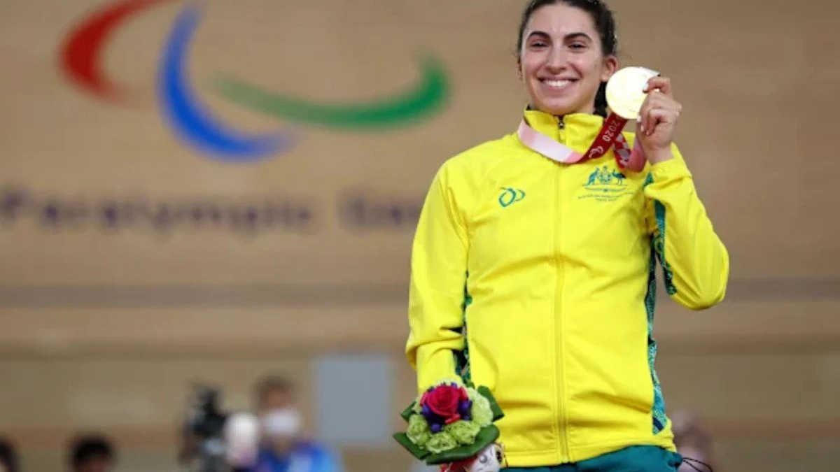 Immagine di Paige Greco in gara, esempio di dedizione sportiva