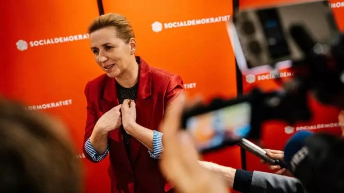 Sostenitori dei socialisti popolari dopo la vittoria a Copenaghen