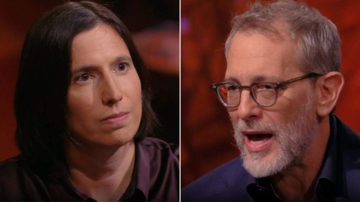 Elly Schlein durante l'intervista a Piazzapulita