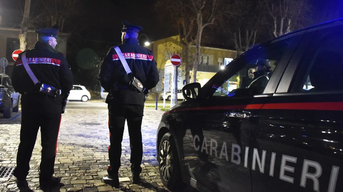 Scena del crimine: casa di Montevarchi dove la coppia è stata aggredita