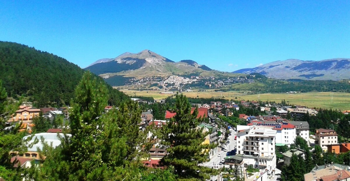 Veduta di Roccaraso, luogo dell'esplosione