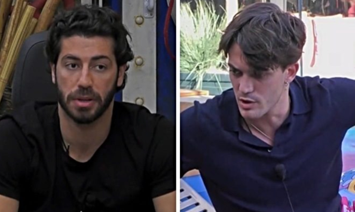 buffone fuori a calci in c gf lite furiosa tra i due inquilini cosa succede