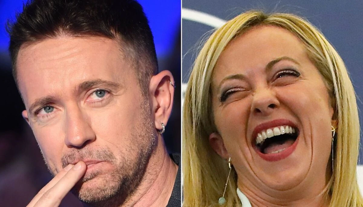 Andrea Scanzi commenta la scena di Meloni a Napoli