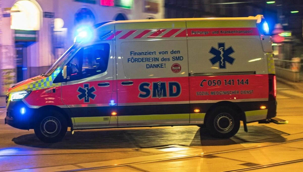 Veduta del tribunale di Innsbruck, Austria, dove si sta svolgendo il processo