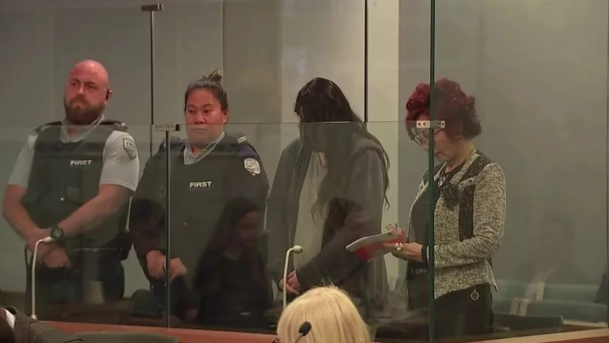 Foto d'archivio del deposito dove sono stati ritrovati i corpi dei bambini