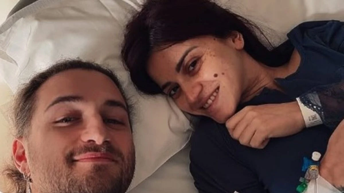 Martina Colombari e Luca Favilla insieme in sala prove, tra ironia e complicità