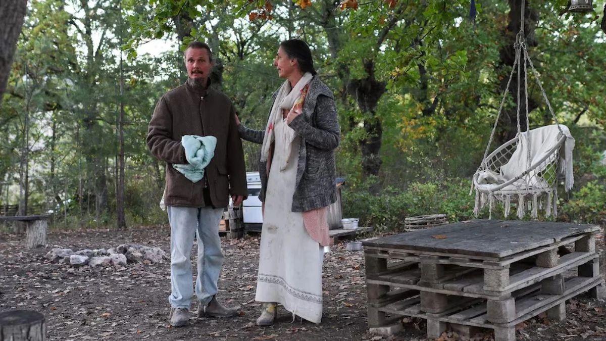 Ritratto della famiglia Birmingham coinvolta nel caso dei bambini nel bosco