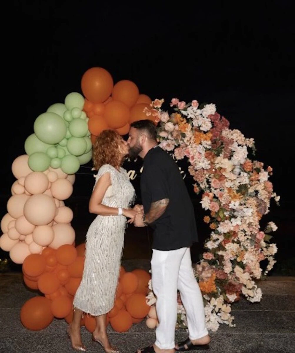 Roman Novak e Anna, immagine della coppia in viaggio