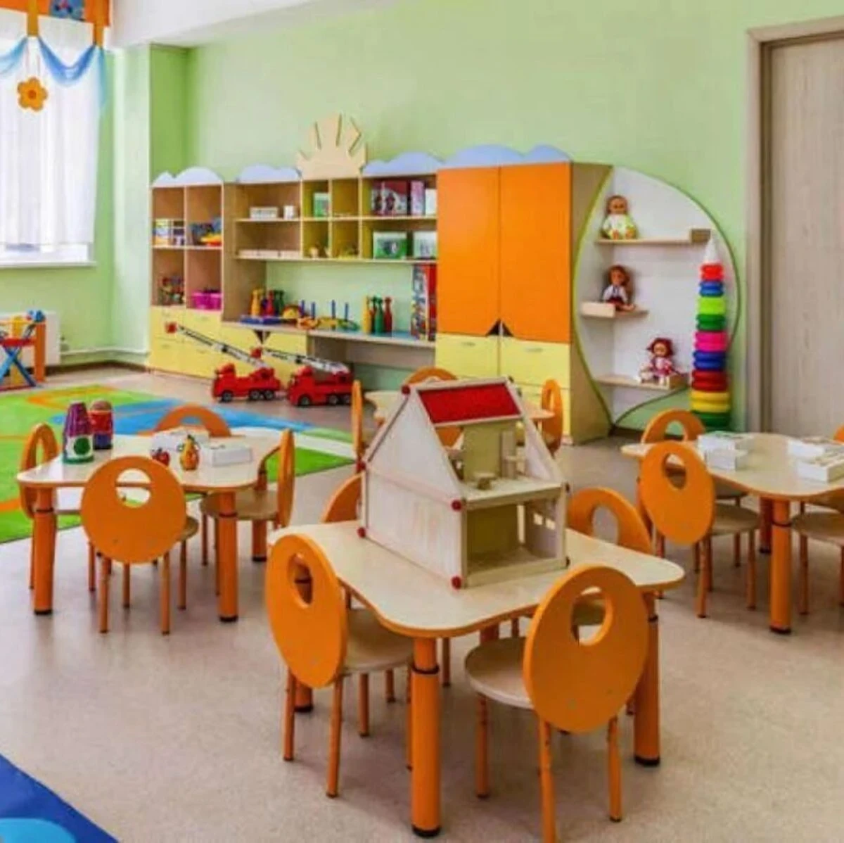 Immagine di repertorio di un asilo nido italiano