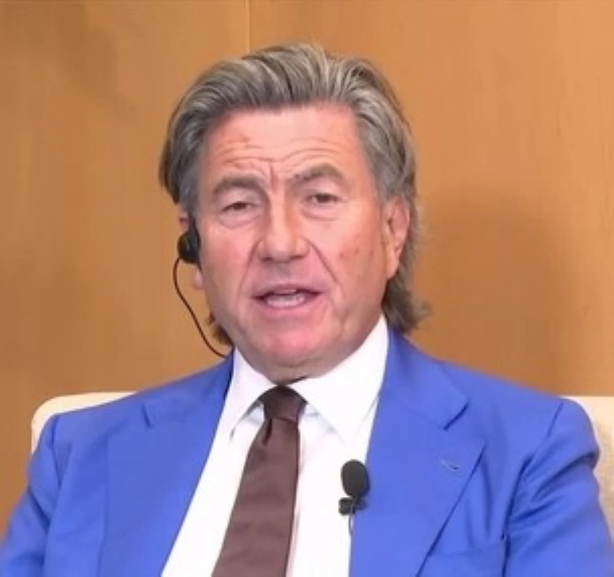 L'avvocato Antonio De Rensis durante un intervento televisivo