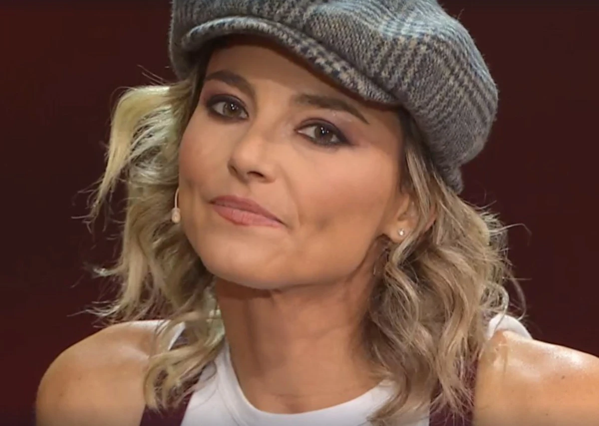 Francesca Fialdini durante la trasmissione Ballando con le stelle