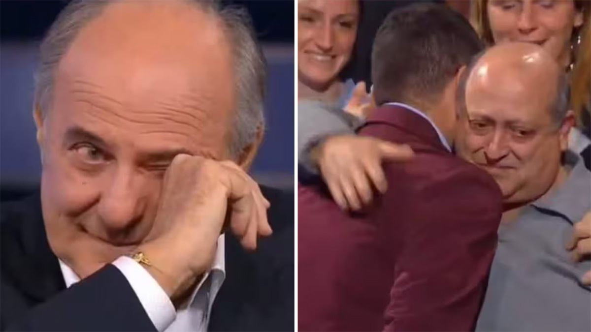 Gerry Scotti in lacrime alla Ruota della Fortuna: è successo di tutto (VIDEO) Gerry Scotti in lacrime alla Ruota della Fortuna: è successo di tutto (VIDEO)