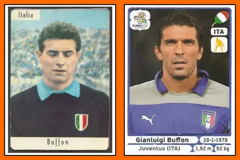 Lorenzo Buffon insieme a Gigi Buffon