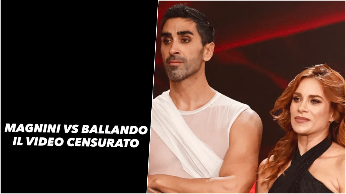 giorgia palmas gelosa spunta il video poi rimosso ecco spiegata la rabbia di magnini a ballando