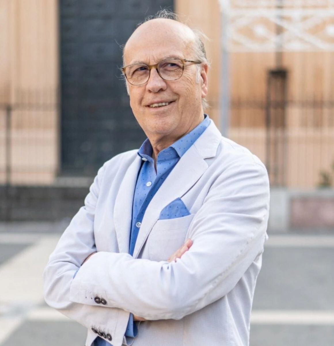 Ritratto di Pippo Montesano, sindaco di Vallelunga