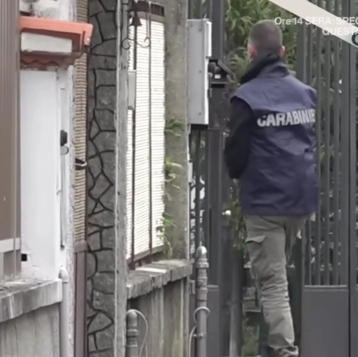 Esterno della casa di Andrea Sempio a Garlasco