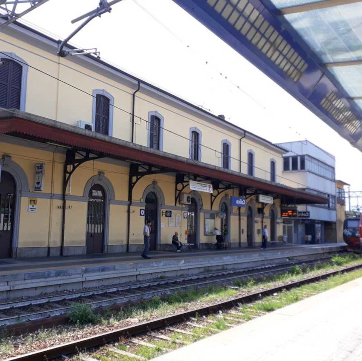 Stazione ferroviaria dove è stato trovato il 12enne