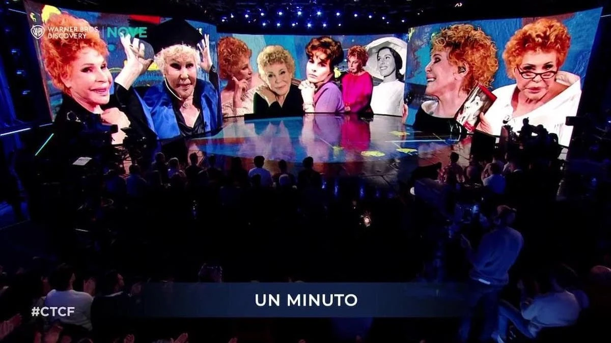 Il pubblico di Che Tempo Che Fa partecipa al ricordo di Ornella Vanoni