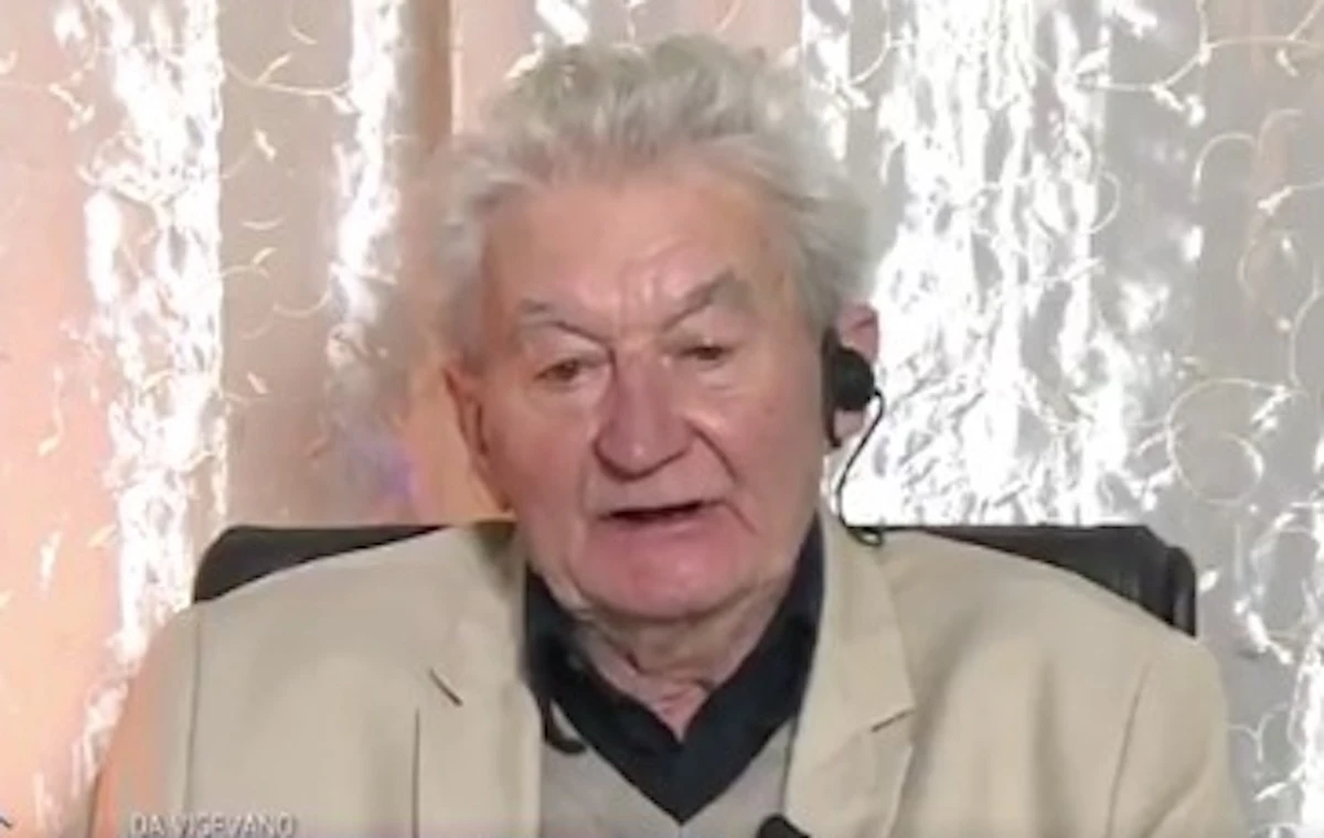 Massimo Lovati durante una trasmissione televisiva