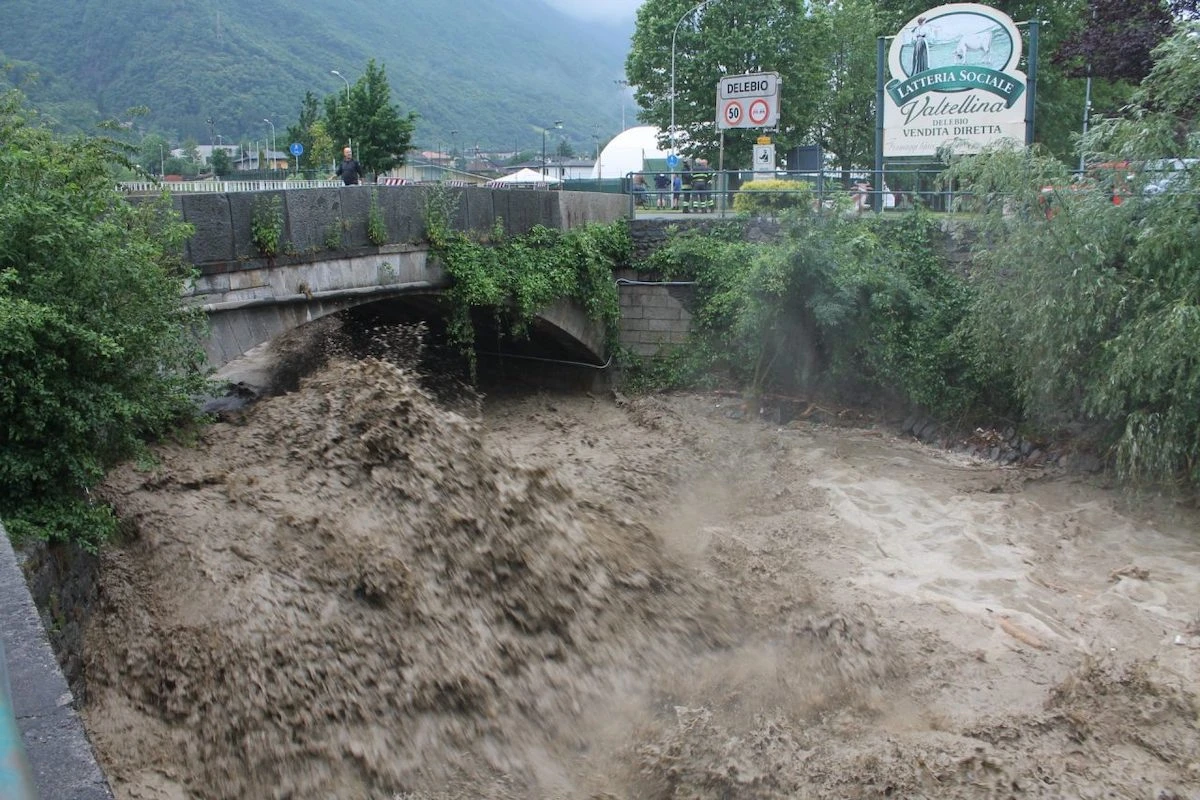 Elicottero Wucher 350 coinvolto nell'incidente in Valtellina