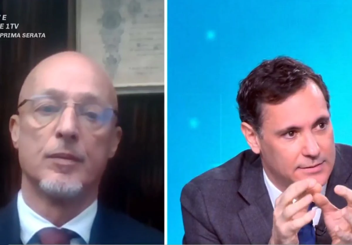 L'avvocato Liborio Cataliotti, difensore di Andrea Sempio, durante un'uscita pubblica