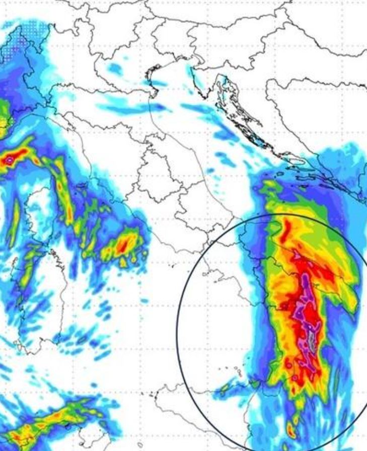 maltempo, ciclone in arrivo