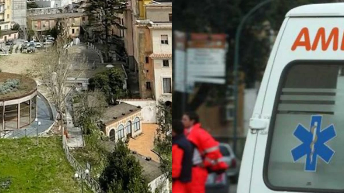 Esterno dell'asilo nido comunale di Maiori, luogo dell’incidente