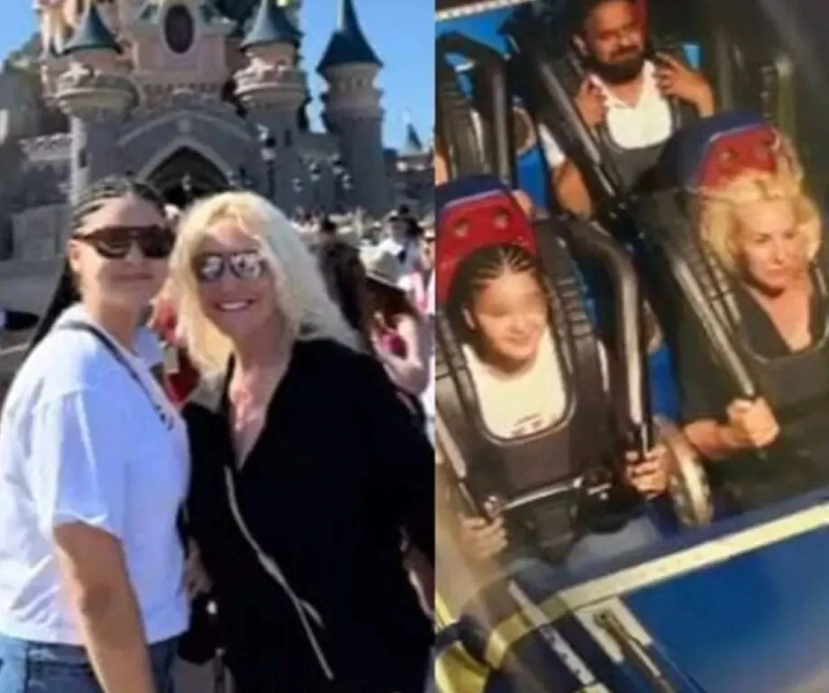 Maelle Clerici in un momento tenero con Antonella