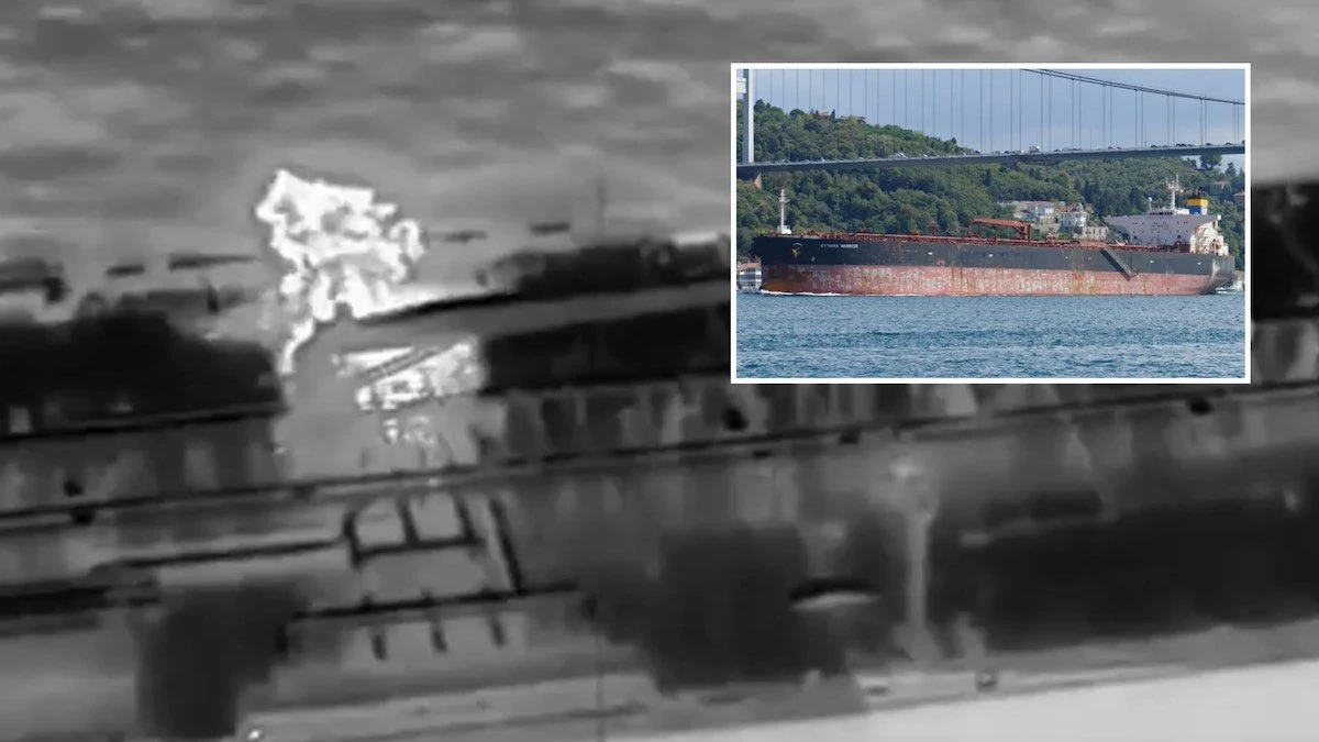 Petroliera russa nel Mediterraneo colpita da raid ucraino