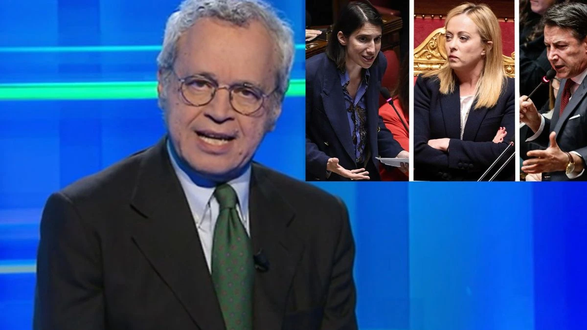 Grafico del sondaggio politico Swg per il Tg La7 del 15 dicembre 2025