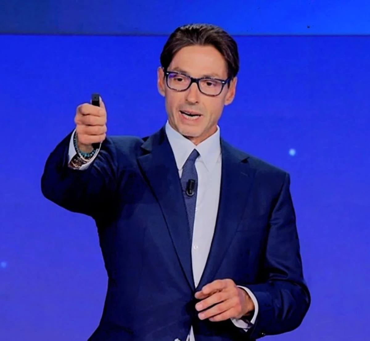 Pier Silvio Berlusconi durante un evento Mediaset