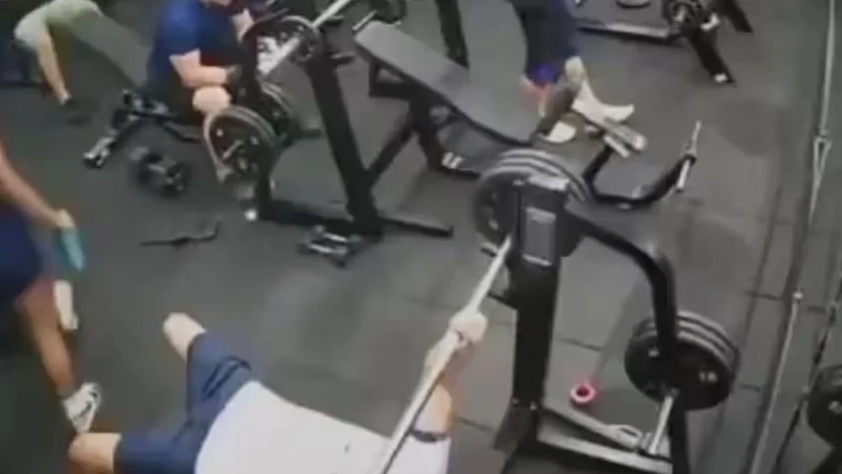 Palestra di Olinda dove si è verificato l'incidente mortale