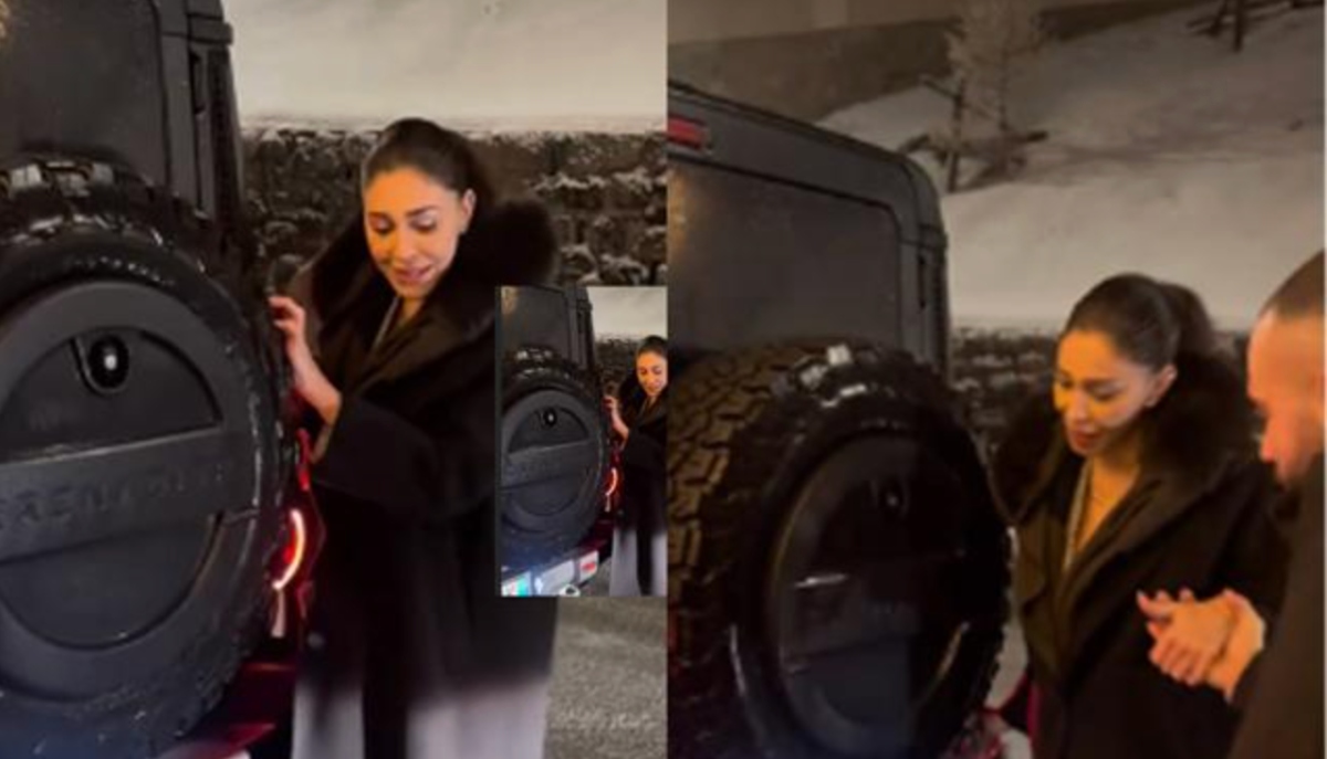 Belen va sulla neve ma qualcosa va storto: panico per la showgirl argentina (VIDEO)
