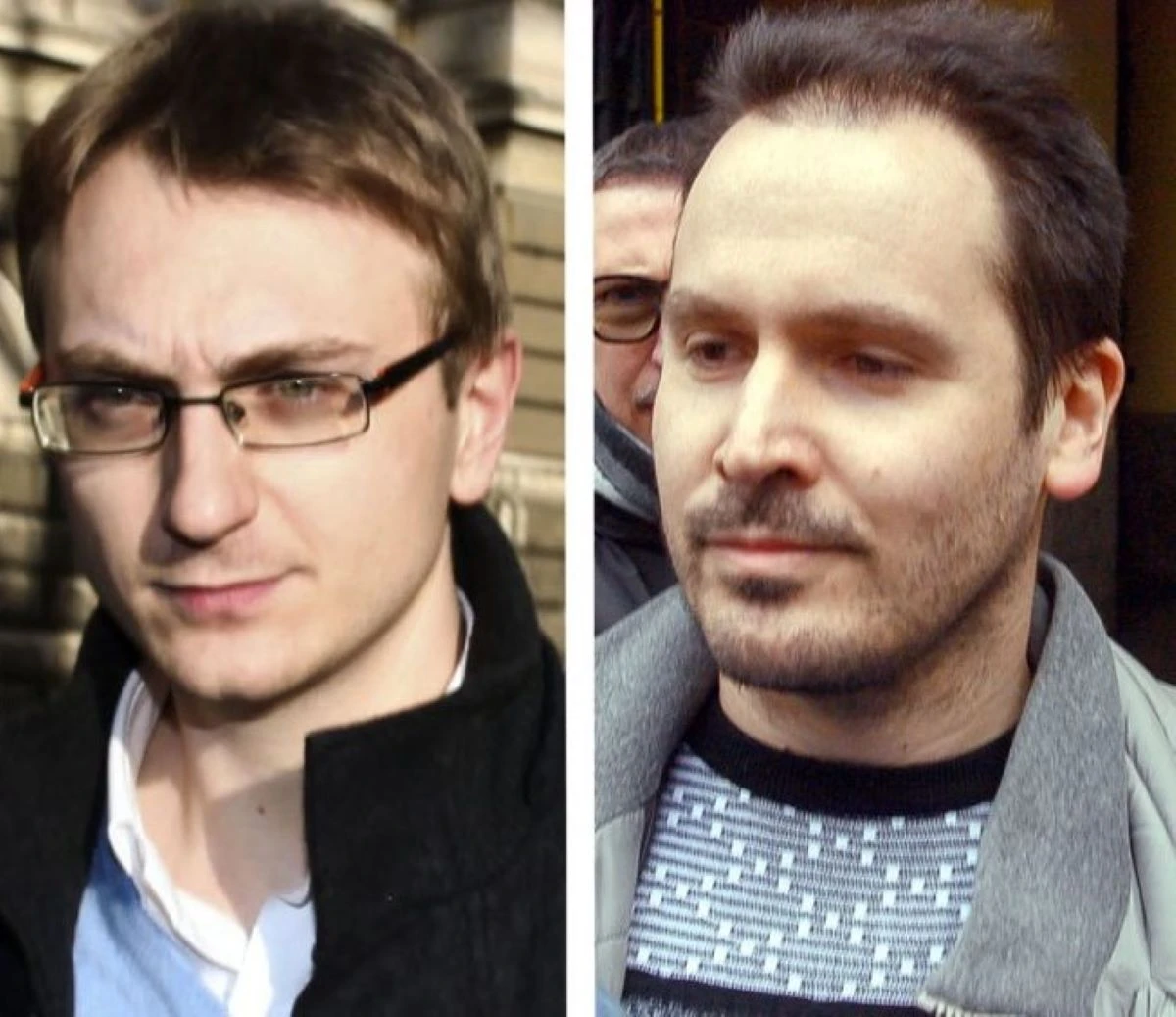 Andrea Sempio e il padre davanti alla casa di Chiara Poggi a Garlasco, foto storica del 13 agosto 2007