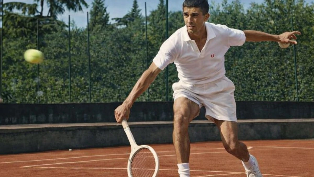 Ritratto di Alberto Lazzarino, storico maestro e campione del tennis italiano