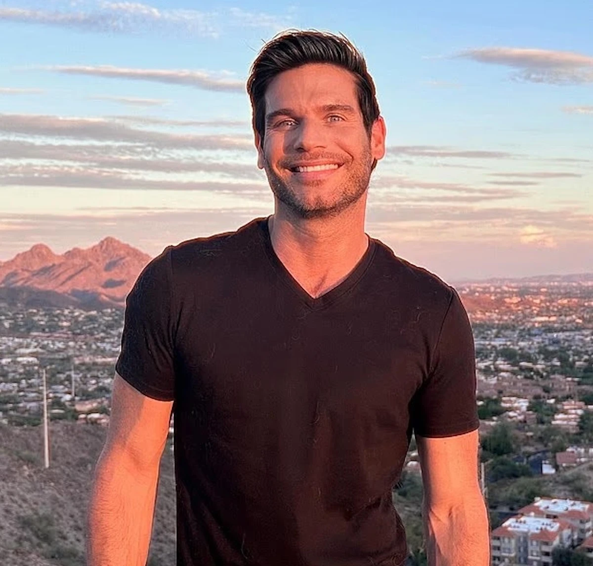 Chad Spodick in una foto sorridente