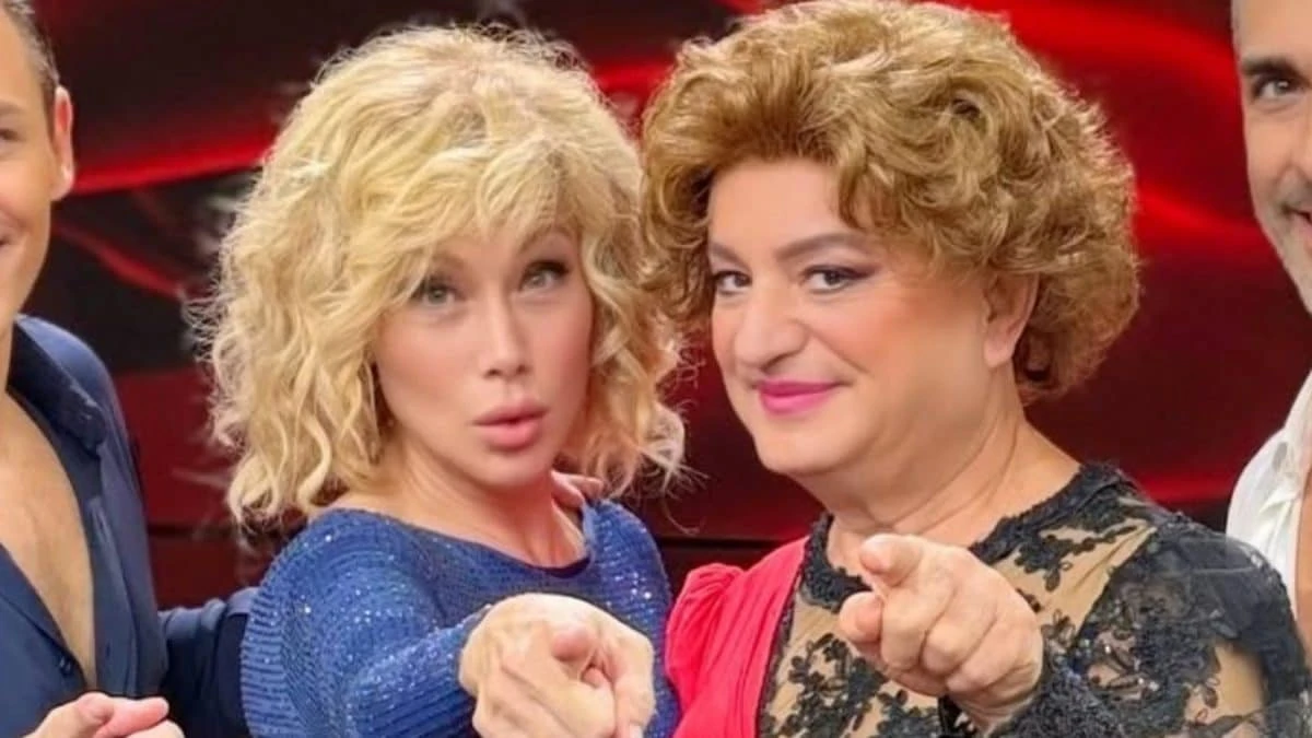 Nancy Brilli e Marcella Bella durante una precedente puntata di Ballando con le stelle