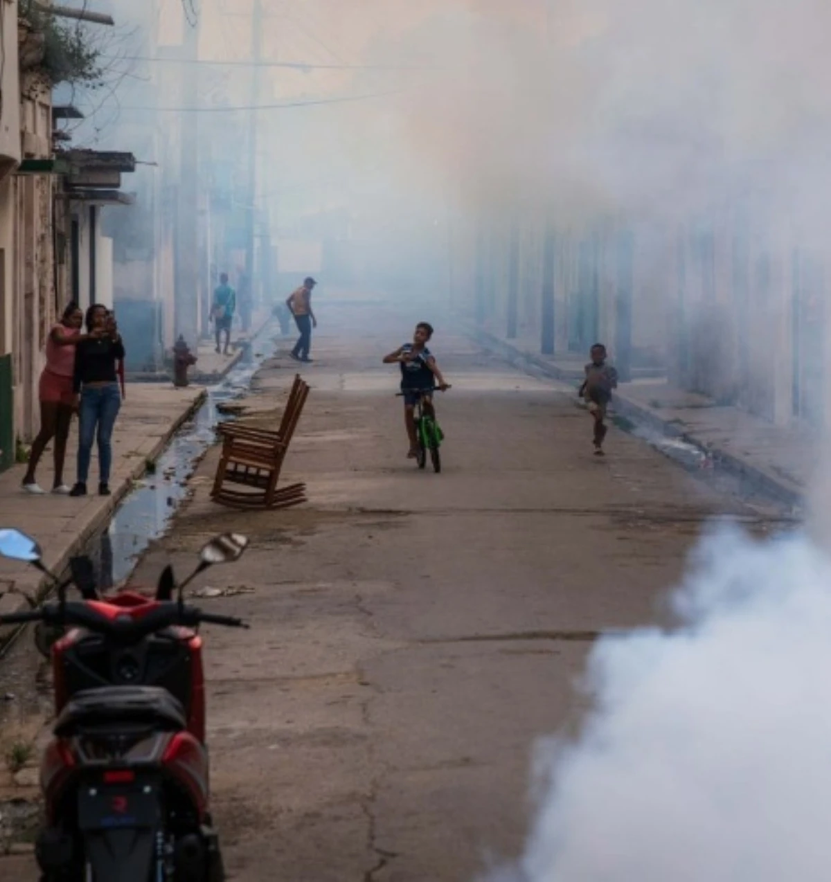 Mappa della diffusione dell'epidemia di arbovirosi a Cuba