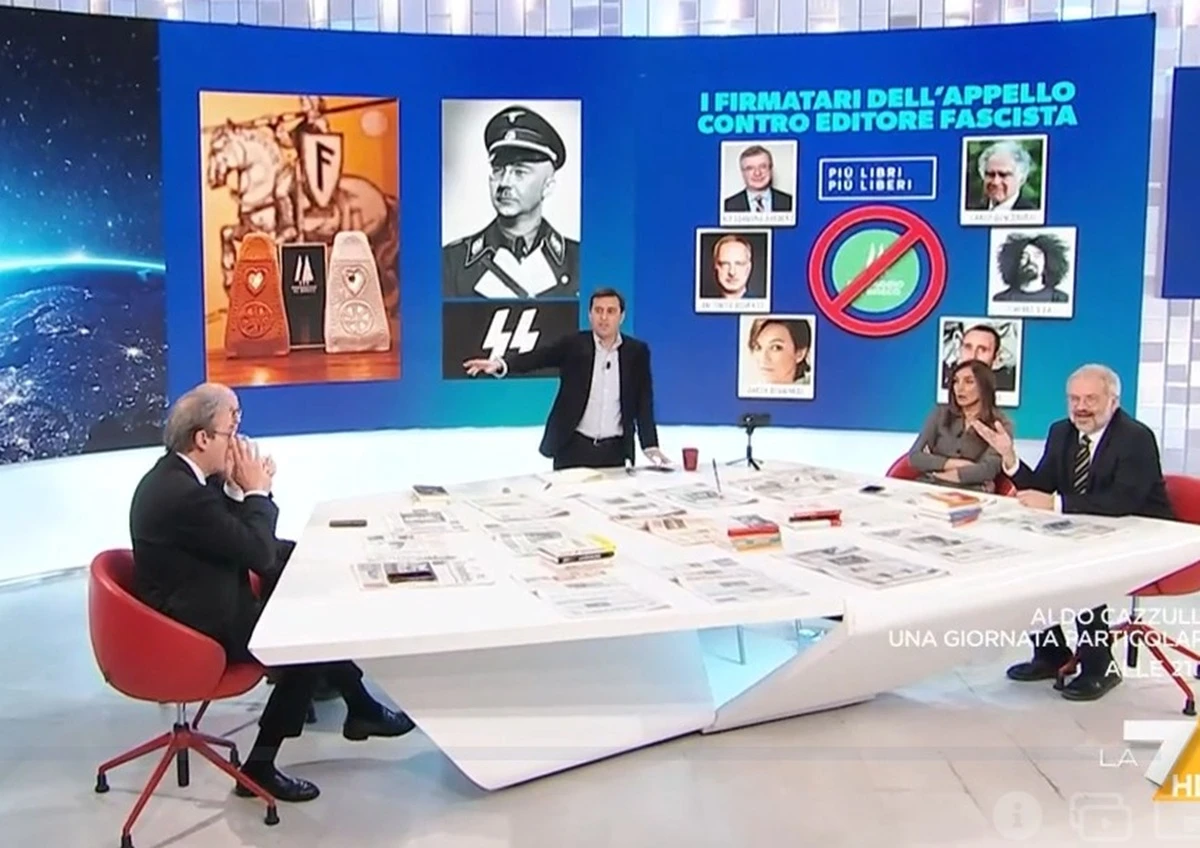 Immagine dei protagonisti della rissa sfiorata a L'Aria Che Tira