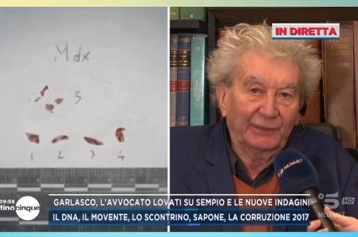 Massimo Lovati durante la trasmissione