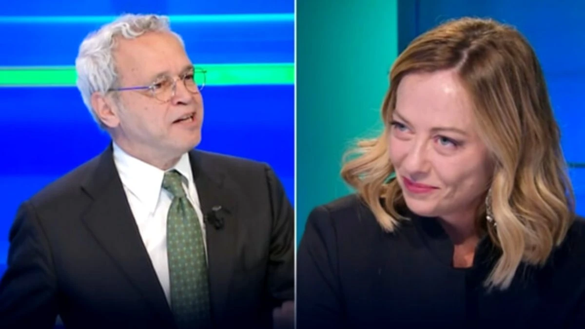 Mentana si sveglia con una notizia bomba, è successo dopo l’intervista alla Meloni