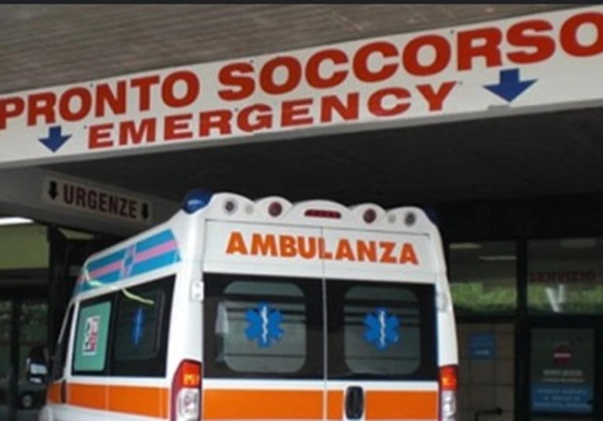 Ingresso di un pronto soccorso ospedaliero a Roma